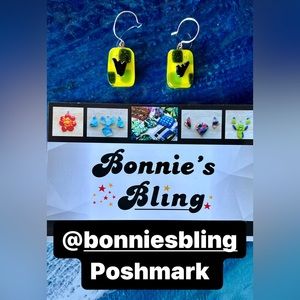 Bonnie’s Bling One Of A Kind Fused Glass Jewelry and Accessories to Wear.